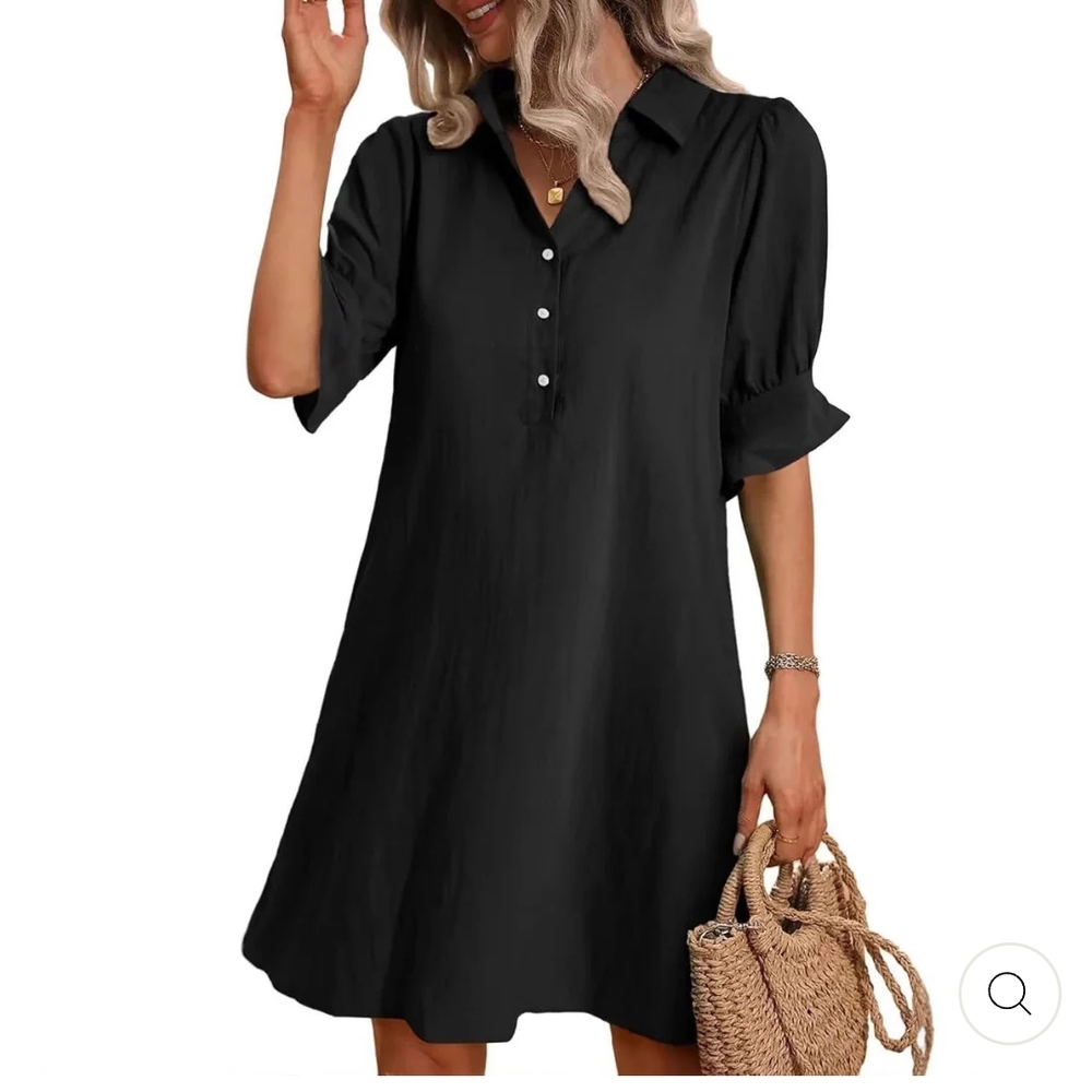 Elegant Black Women's Dress Size M